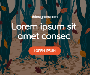 Template for the autumn season