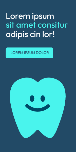 Banner add with blue colors 