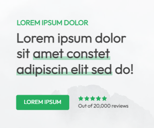 Nature display ad