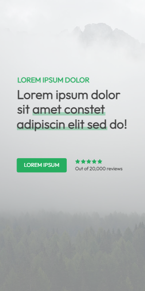 Nature display ad
