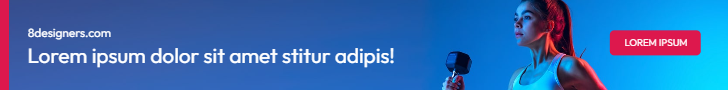 Display ad for gym memberships