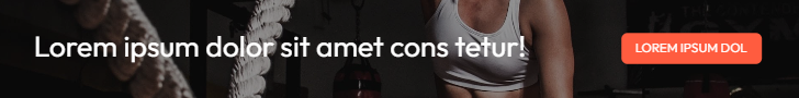 Display ad for gyms