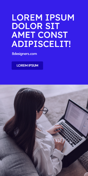 Display ad template for programmers
