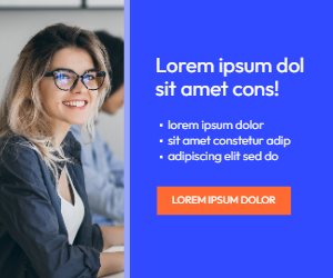 Banner for software related advertising, or HR related stuff.