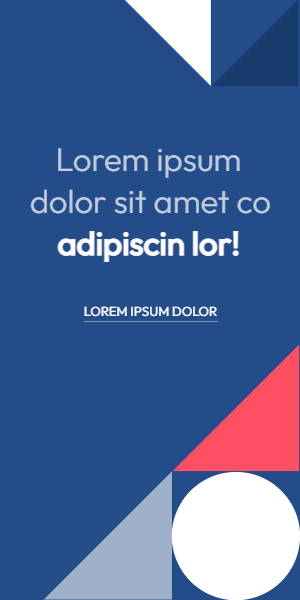 Big blue balls ad template