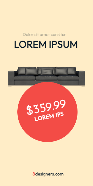 Banner for like, if you're selling sofas