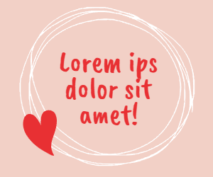 Banner targeted for young stupid people who still belive in love