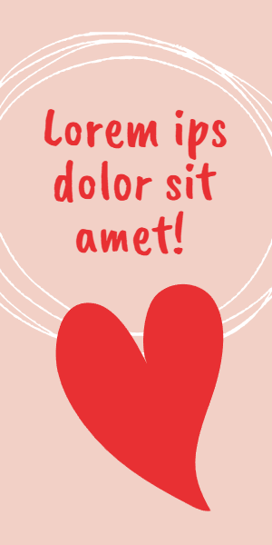 Banner targeted for young stupid people who still belive in love