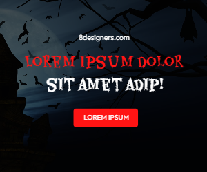 Scary looking banner