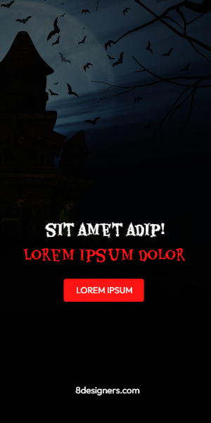 Scary looking banner