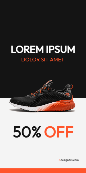 Fashion banner ad
