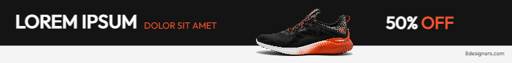 Fashion banner ad