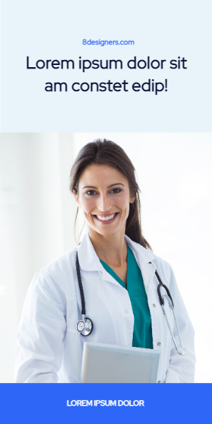With a mildly attractive female doctor