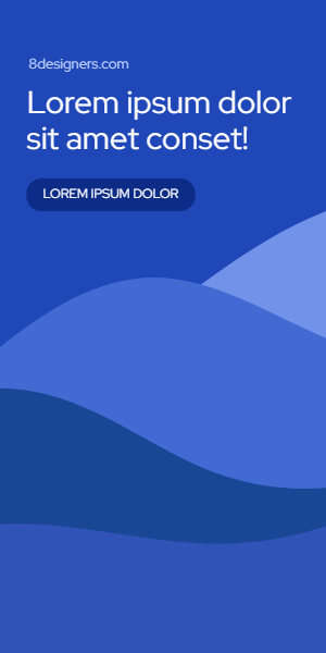 Blue waves google banner