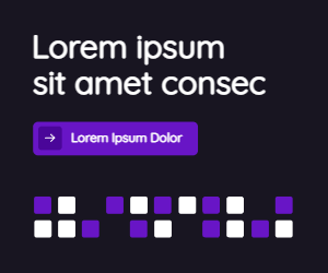 Purple template with small patterns