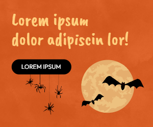 Moon, bats and spiders