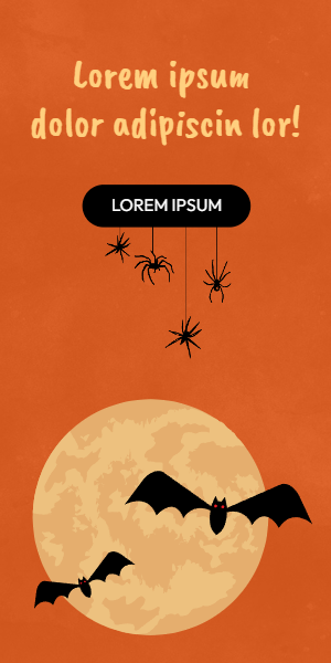 Moon, bats and spiders
