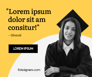 Ad template for colleges