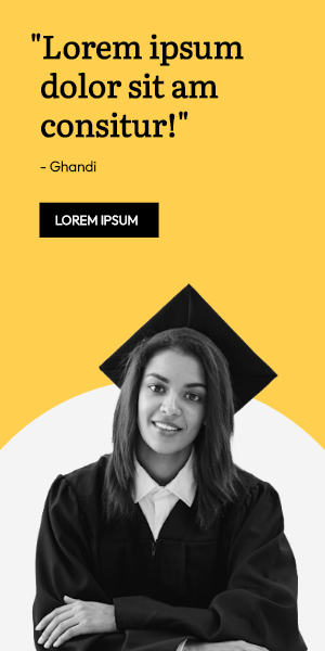 Ad template for colleges